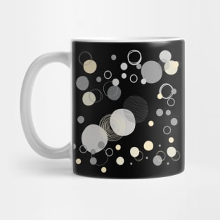 Abstract pastel colored circles Mug